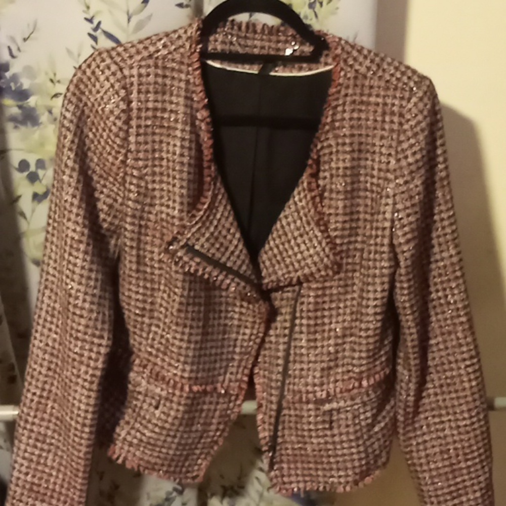 White House Black Market Tweed Blazer